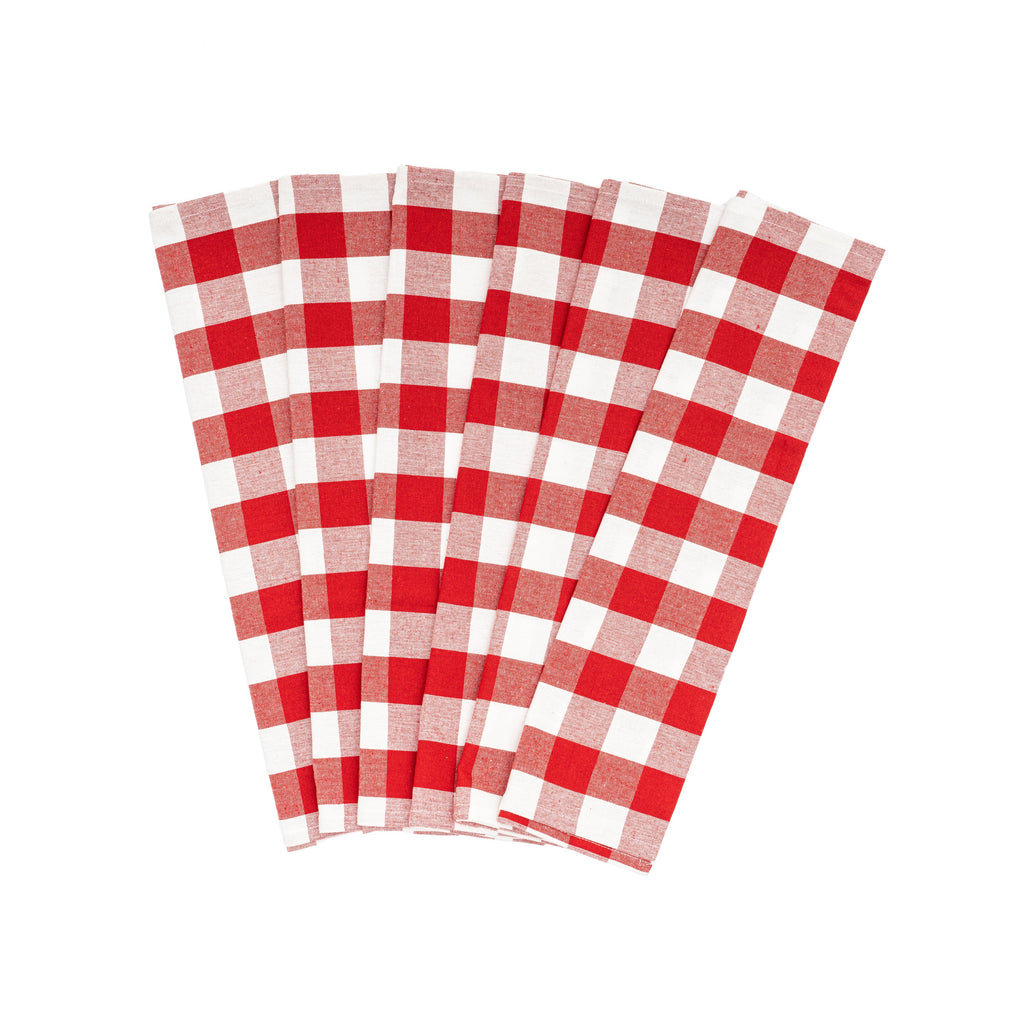 Plaid Kitchen Towels