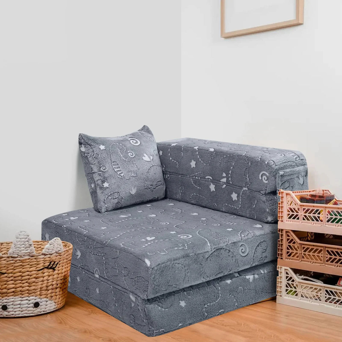 Convertible Kids Foldable Floor Mattress