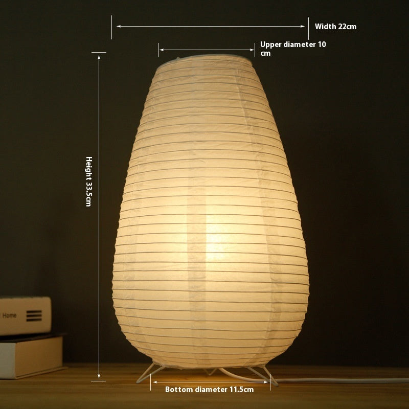 Modern Creative Personality Paper Lantern Table Lamp Bedside Small Night Lamp