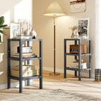 6-Tier Plastic Modular Storage Shelves for Living Room and Kitchen