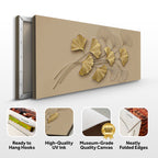 Golden Botanical Wall Art