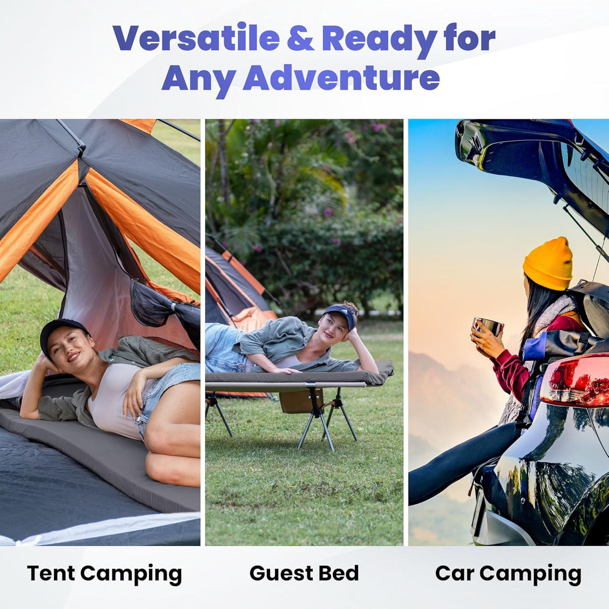 Matrix Air-Cell Memory Foam Camping Mattress