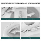 Wall Hanging Toilet Brush With Holder