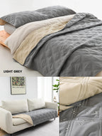 Waterproof & Reversible Dog Bed Cover Pet Blanket Sofa, Couch Cover Mattress Protector Furniture Protector for Dog, Pet, Cat