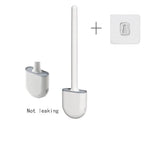 Wall Hanging Toilet Brush With Holder