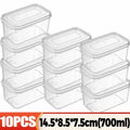 1/10PCS Refrigerator Freeze Meat Box Food Preservation Boxes Vegetable Fresh Storage Container with Lid Container Food Crisper