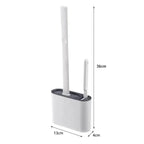 Wall Hanging Toilet Brush With Holder