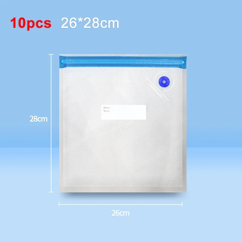 Food Vacuum Bags Reusable Vacuum Storage Sealed Bag for Kitchen Food Vacuum Sealer to Food Fresh Long Keeping Vacuum Packed Bags