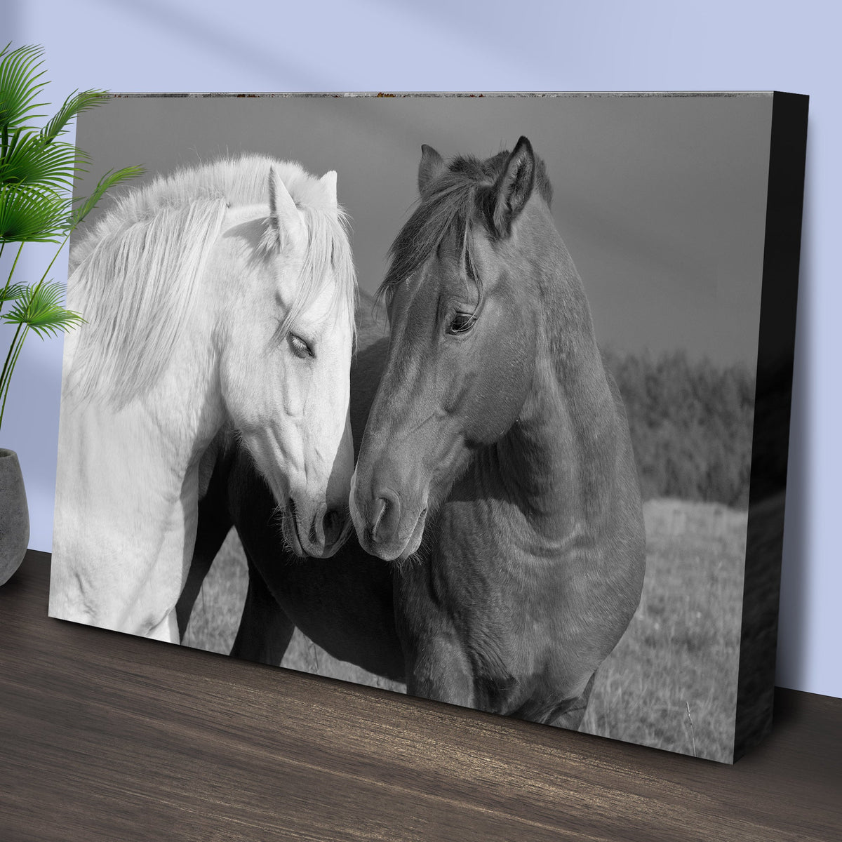 Horse Love Canvas Wall Art