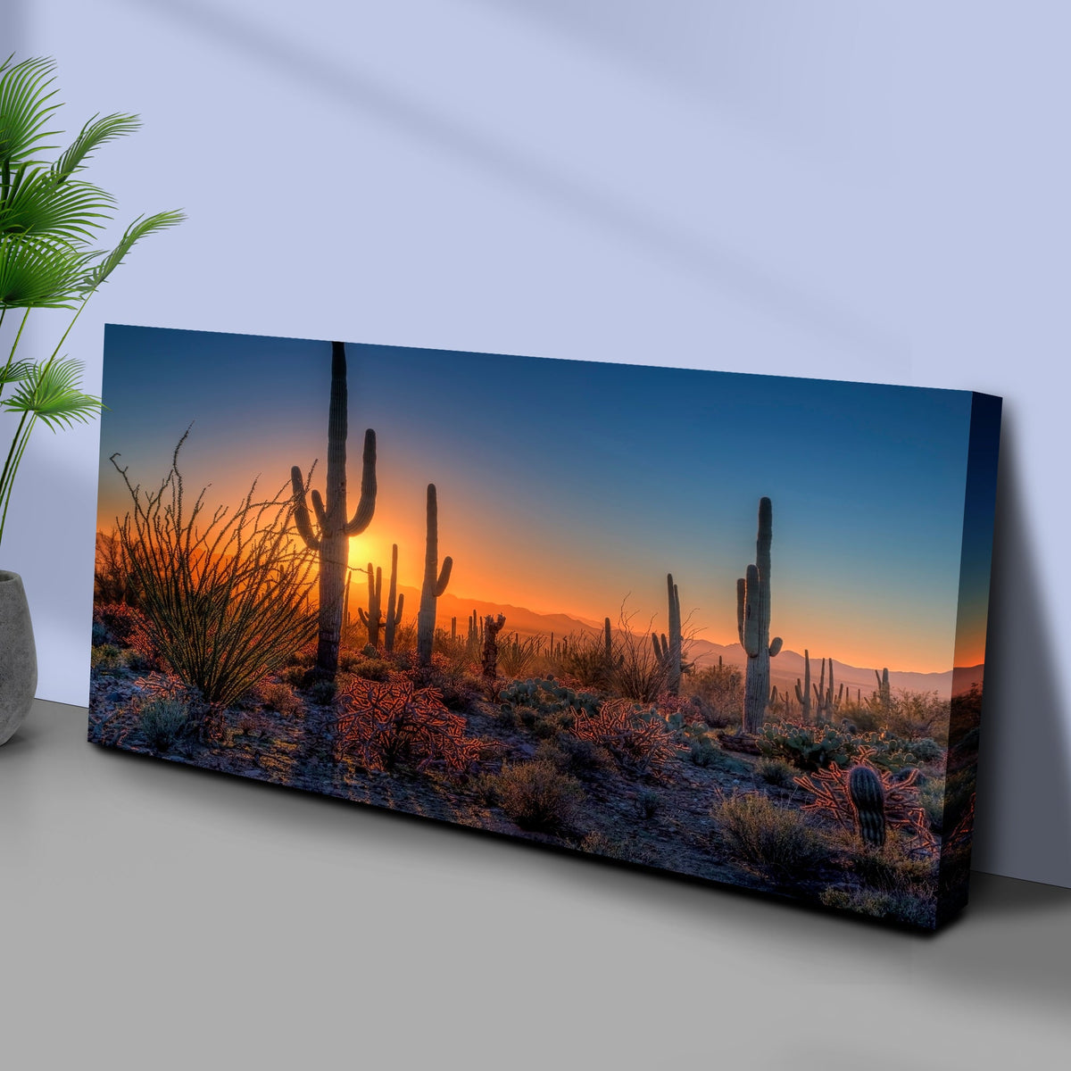 Desert Dusk Canvas Wall Art