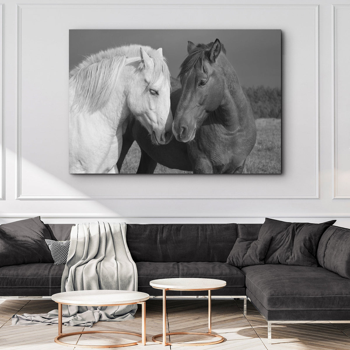 Horse Love Canvas Wall Art