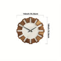 Wall Clock - Artistic Wooden 12 Inch