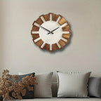 Wall Clock - Artistic Wooden 12 Inch