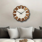 Wall Clock - Artistic Wooden 12 Inch