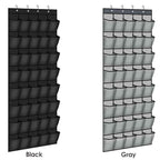 40 Pockets Over Door Hanging Shoe Storage Organizer Rack Holder Closet