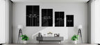 Words of Justice Glass Wall Art