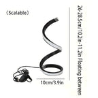 Dimmable Table Lamp LED – Spiral Night Light for Bedroom