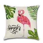 Elegant Linen Cushion Cover Black White Plaid Flower Pillow Case Throw Pillow Covers Waterproof Summer Outdoor Pillow Covers Home Summer Pillow Covers Home Decorative Pillows Cover For Sofa 45x45CM