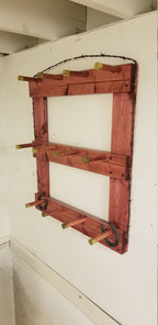 The 12-Cap: Vertical Wall-Hanging Ball Cap Organization