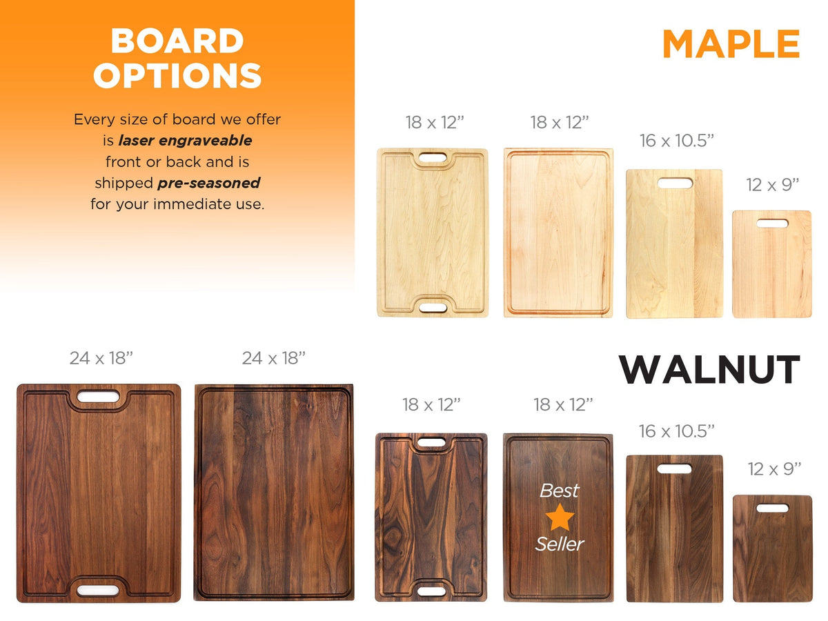 Gift For Dad Cutting Board, Personalized Gifts For Dad, Custom Grilling Gift For Dad, BBQ Gift For Dad - USA Made