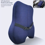 Ergonomic Memory Foam Seat Cushion For Office Chair Back