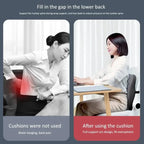Ergonomic Memory Foam Seat Cushion For Office Chair Back