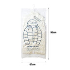 Closet Hanging Organizer Vacuum Bag