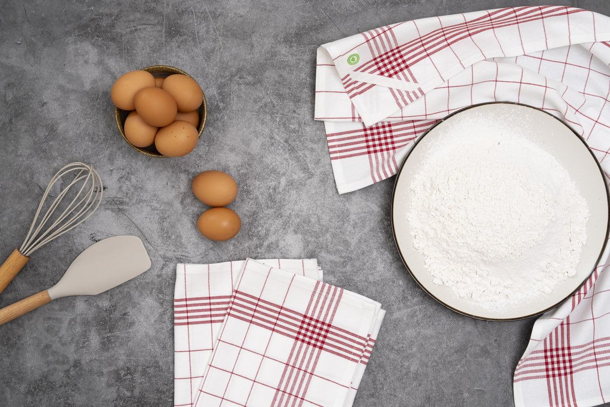 Windowpane Kitchen Towels