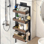 Shower Caddy - Adjustable Stainless Steel 4-Tier