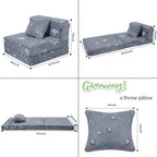Convertible Kids Foldable Floor Mattress