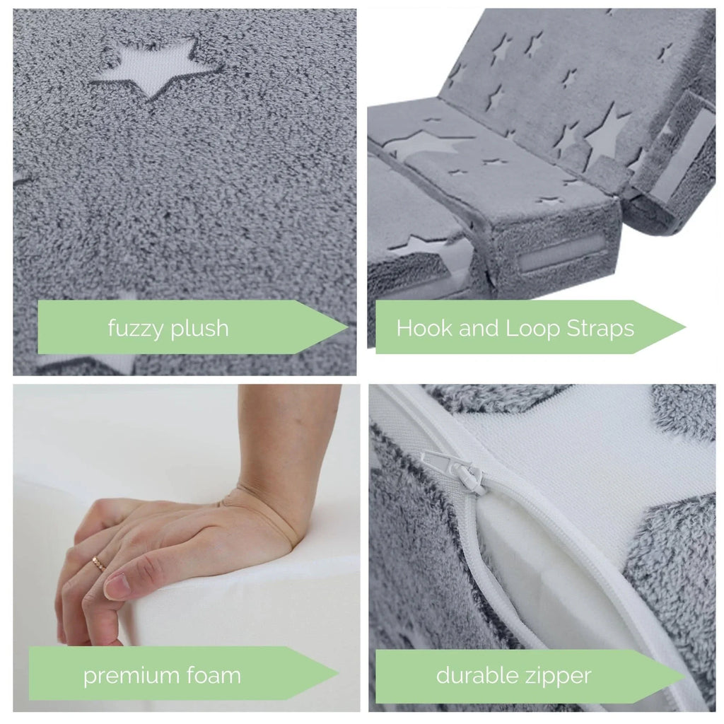 Convertible Kids Foldable Floor Mattress
